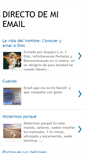 Mobile Screenshot of directodemiemail.blogspot.com