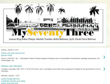 Tablet Screenshot of myseventythree.blogspot.com