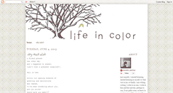 Desktop Screenshot of lifencolor.blogspot.com