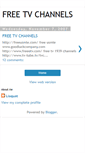 Mobile Screenshot of free-tv-channels.blogspot.com