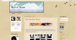 Desktop Screenshot of neutralocean.blogspot.com
