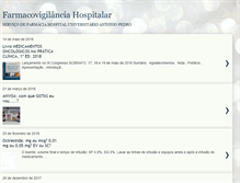 Tablet Screenshot of farmacovigilanciahospitalar.blogspot.com