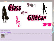 Tablet Screenshot of glosscomglitter.blogspot.com