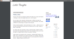 Desktop Screenshot of littlethoughts-of-rick.blogspot.com