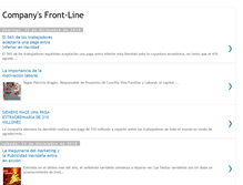 Tablet Screenshot of companysfrontline.blogspot.com