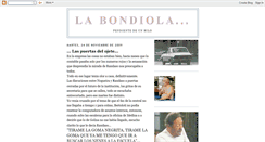 Desktop Screenshot of labondiola.blogspot.com