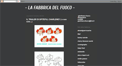 Desktop Screenshot of lafabbricadelfuoco.blogspot.com