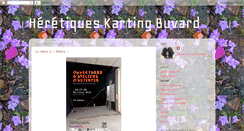 Desktop Screenshot of heretiques-karting-buvard.blogspot.com