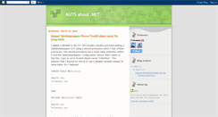 Desktop Screenshot of nutsaboutnet.blogspot.com