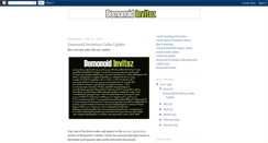 Desktop Screenshot of demonoid-invitez.blogspot.com
