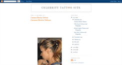 Desktop Screenshot of celebrity-tattoo-site.blogspot.com