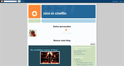 Desktop Screenshot of nicoelcinefilo.blogspot.com
