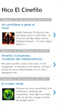 Mobile Screenshot of nicoelcinefilo.blogspot.com