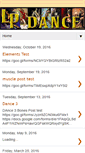 Mobile Screenshot of lphsdance.blogspot.com