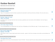 Tablet Screenshot of outdoorbaseball.blogspot.com