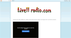 Desktop Screenshot of live11radio.blogspot.com