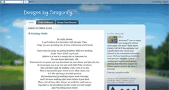 Desktop Screenshot of designsbydragonfly.blogspot.com