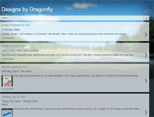 Tablet Screenshot of designsbydragonfly.blogspot.com