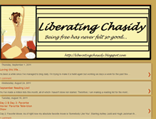 Tablet Screenshot of liberatingchasidy.blogspot.com