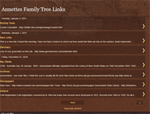 Tablet Screenshot of annettesgenealogy.blogspot.com