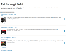 Tablet Screenshot of mesinwalet.blogspot.com