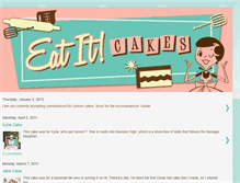 Tablet Screenshot of eatitcakes.blogspot.com