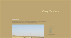 Desktop Screenshot of currynamnam.blogspot.com