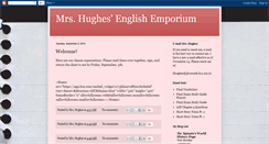 Desktop Screenshot of mrshughesenglishemporium.blogspot.com