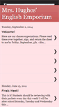 Mobile Screenshot of mrshughesenglishemporium.blogspot.com