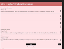Tablet Screenshot of mrshughesenglishemporium.blogspot.com