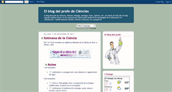 Desktop Screenshot of cienciesaleso.blogspot.com