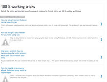 Tablet Screenshot of infinitytricks.blogspot.com