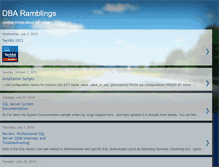 Tablet Screenshot of ms-dba.blogspot.com