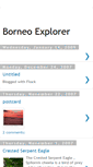 Mobile Screenshot of borneoexplorer.blogspot.com