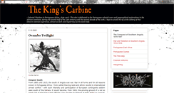 Desktop Screenshot of kingscarbine.blogspot.com