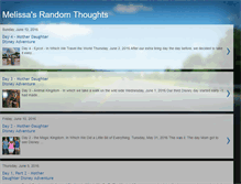 Tablet Screenshot of mkfsrandomthoughts.blogspot.com