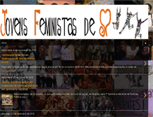 Tablet Screenshot of jovensfeministasdesp.blogspot.com