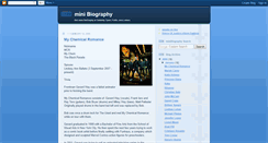 Desktop Screenshot of minibiography.blogspot.com