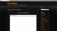 Desktop Screenshot of pakigallery.blogspot.com
