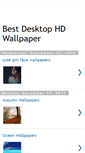 Mobile Screenshot of best-hd-desktop-wallpaper.blogspot.com