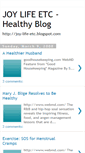 Mobile Screenshot of joy-life-etc.blogspot.com