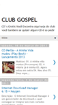 Mobile Screenshot of club-gospel.blogspot.com