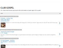 Tablet Screenshot of club-gospel.blogspot.com