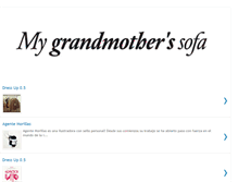 Tablet Screenshot of mygrandmotherssofa.blogspot.com