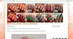 Desktop Screenshot of elanorsnails.blogspot.com