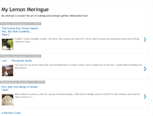 Tablet Screenshot of mylemonmeringue.blogspot.com