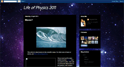 Desktop Screenshot of physics7794.blogspot.com