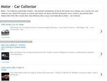 Tablet Screenshot of motor-carcollector.blogspot.com