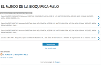 Tablet Screenshot of bioquimica-melo.blogspot.com