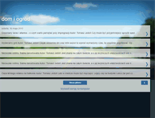 Tablet Screenshot of domiogrod-romane39.blogspot.com